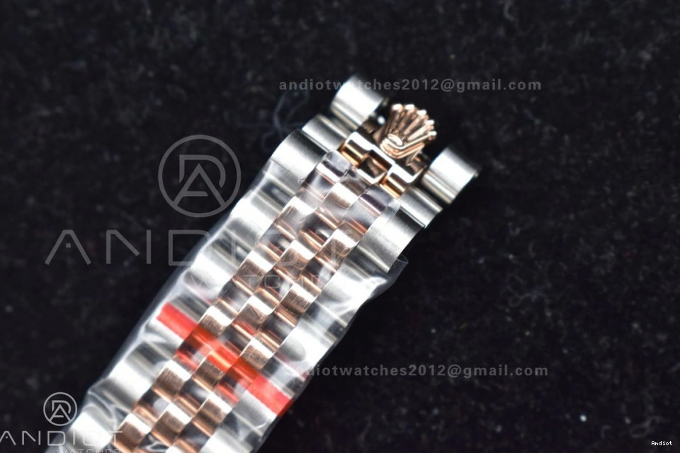 Dial Steel DateJust Silver 31 RG Diamonds 278289 Bezel Markers WF President Bracelet 316L and Syle Ladies on 0522